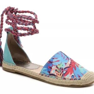 Sam Edelman Circus lace up espadrille size 9